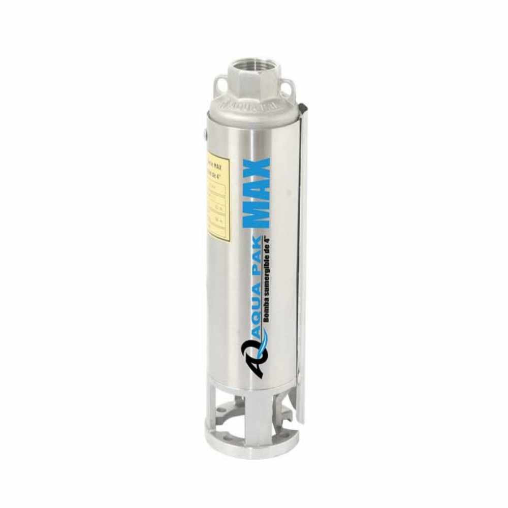 BOMBA SUMERGIBLE M0.3X05-12 1/2 HP CUERPO 4" DESC. 1 1/4" ETAPAS 12 AQUAPAK