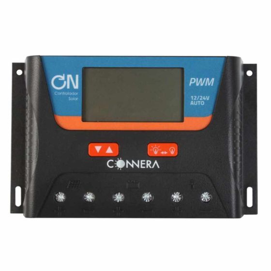 CONTROLADOR DE CARGA SOLAR PWM 40 A CONNERA  ONPWM12/40A